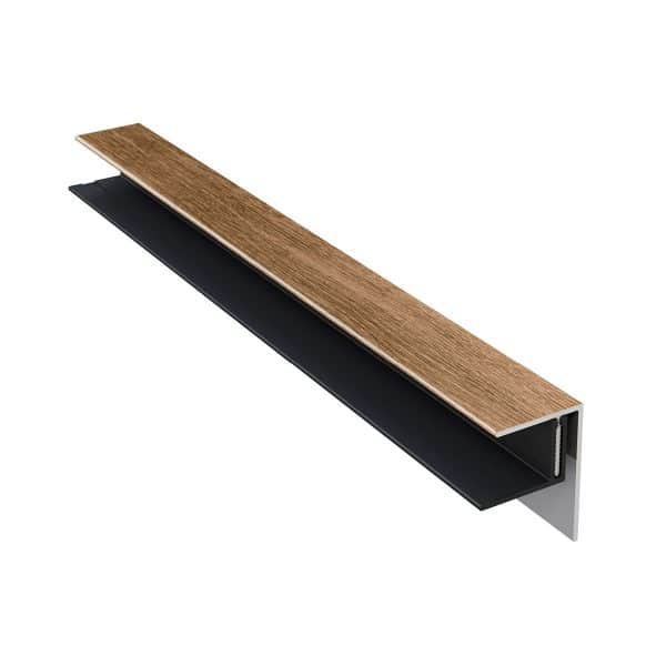 Quik-Trim Windows J-Mold incl PVC Base, Royal Oak 02
